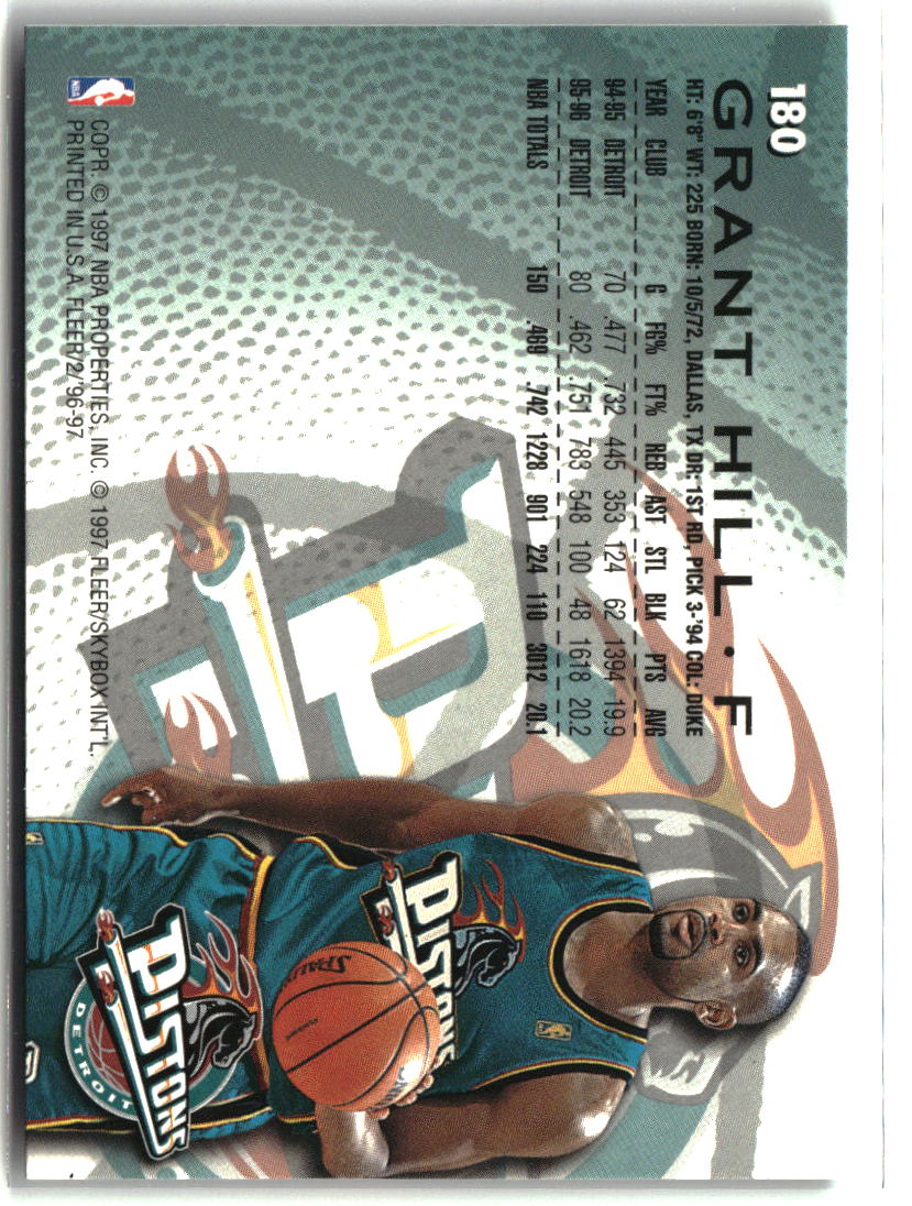 Grant Hill 1996-97 Fleer #180