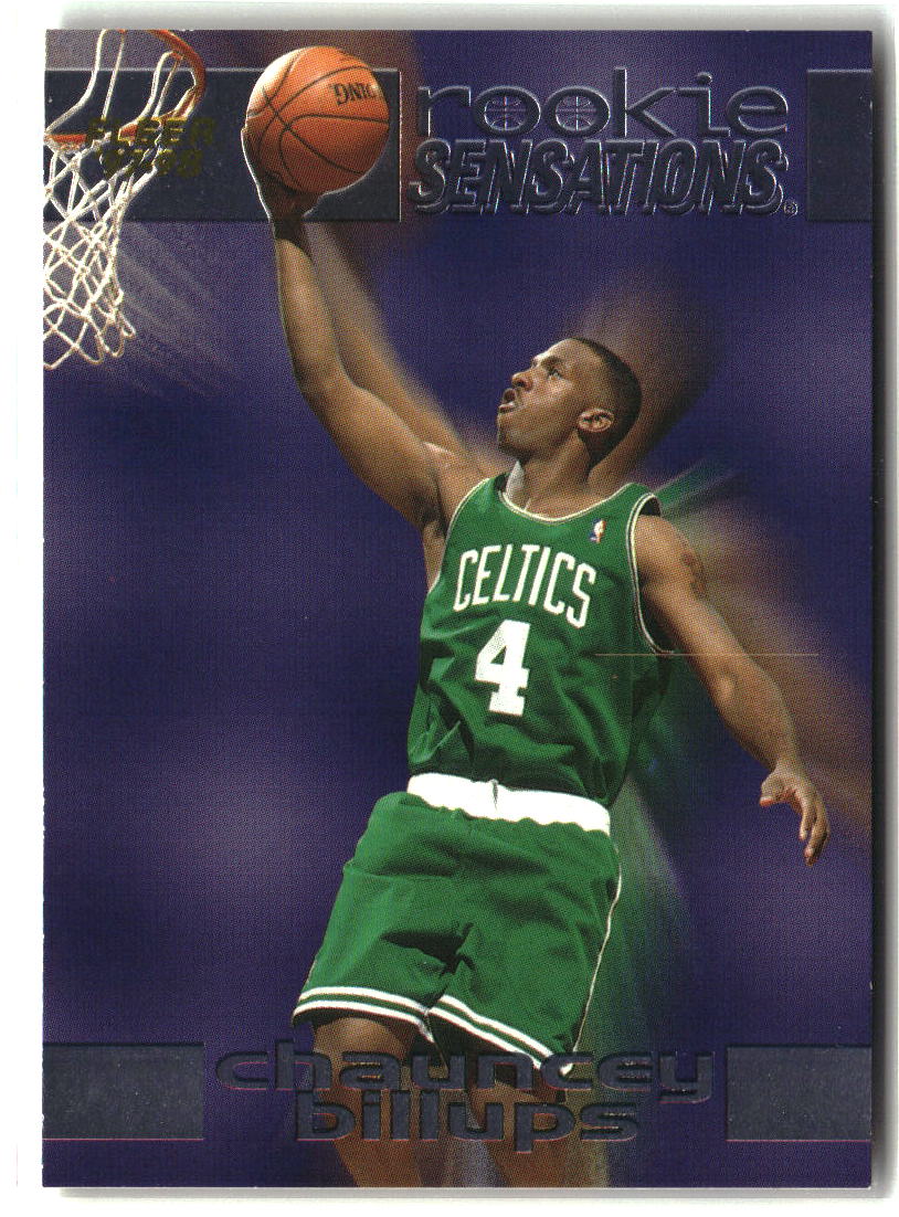 Chauncey Billups 1997-98 Fleer Rookie Sensations #3RS