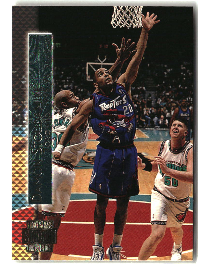 Damon Stoudamire 1996-97 Stadium Club Shining Moments #SM10