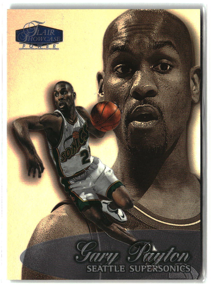 Gary Payton 1998-99 Flair Showcase #37