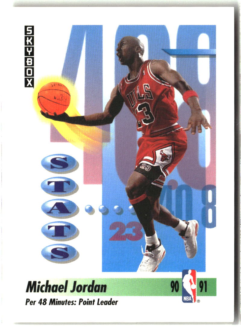 Michael Jordan 1991-92 SkyBox #307