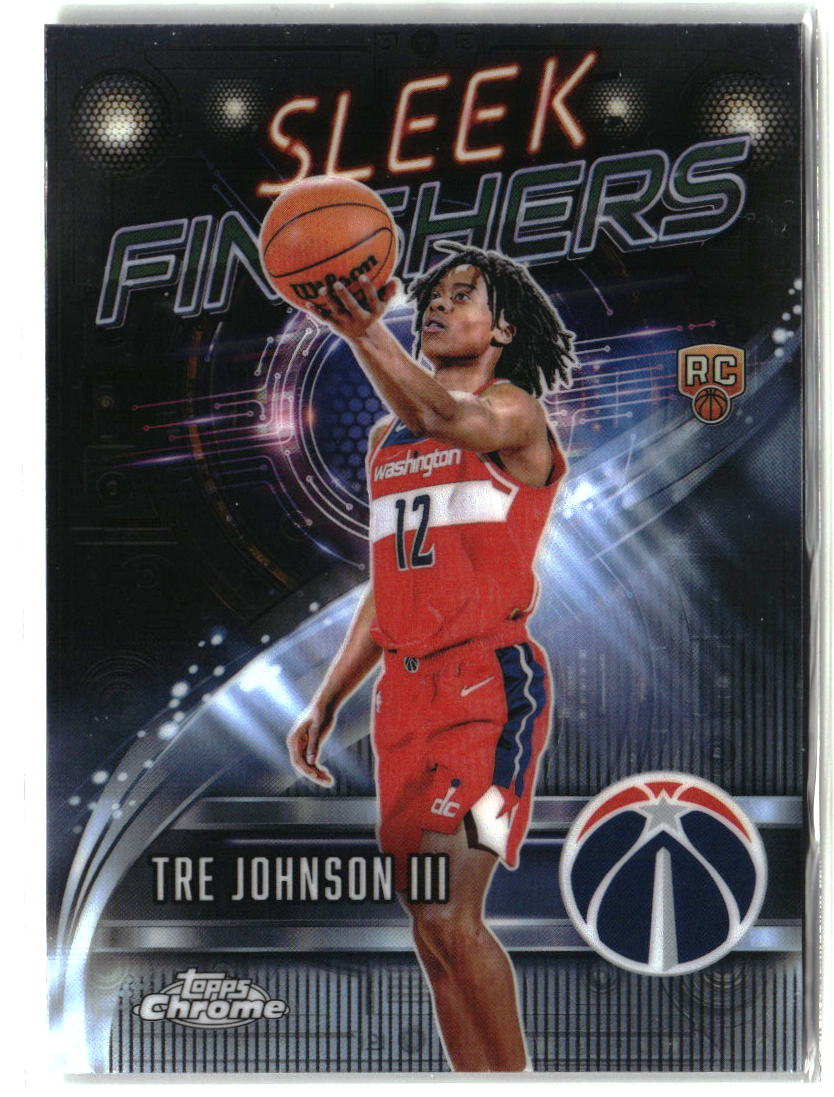 Tre Johnson III 2025-26 Topps Chrome Sleek Finishers #SF-26
