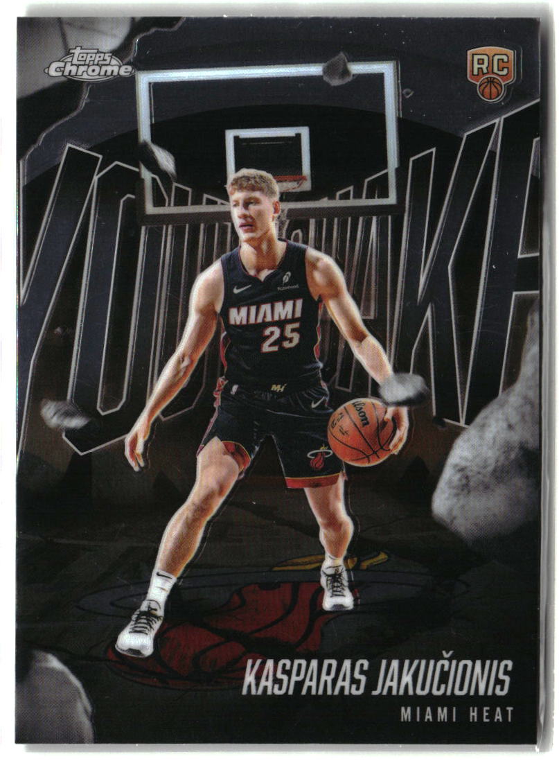 Kasparas Jakučionis 2025-26 Topps Chrome Youthquake #YQ-11