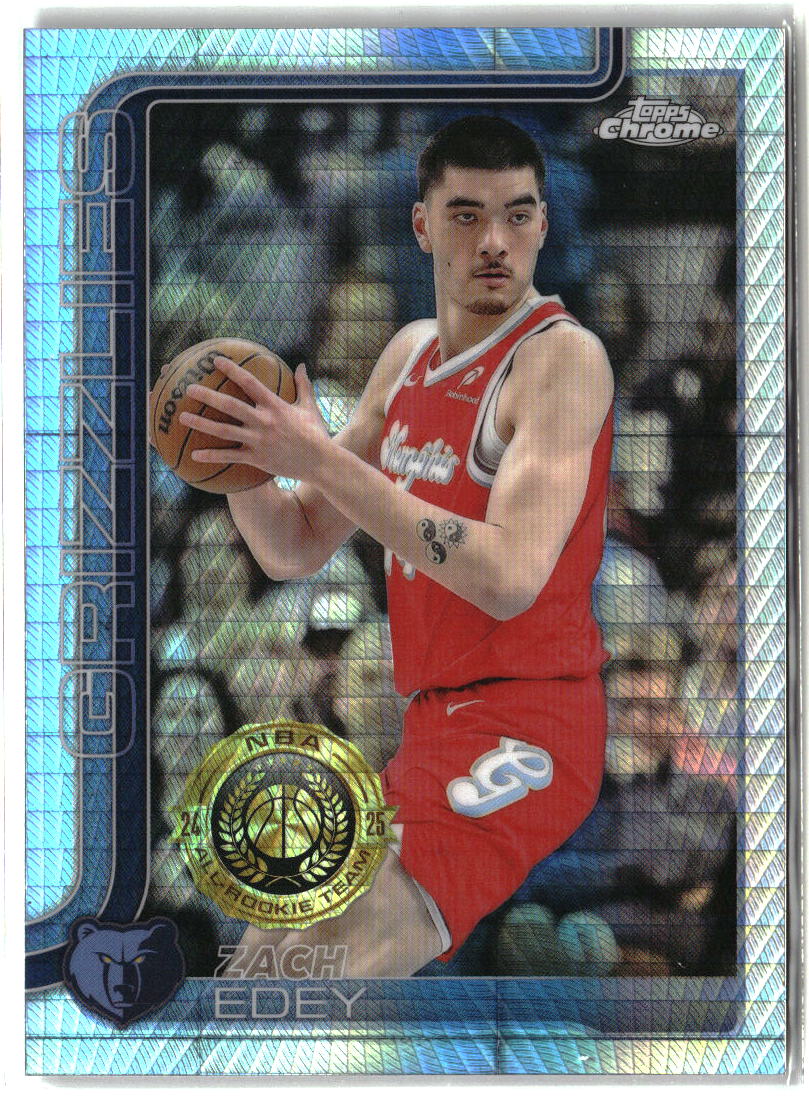 Zach Edey 2025-26 Topps Chrome Prism Refractor #128