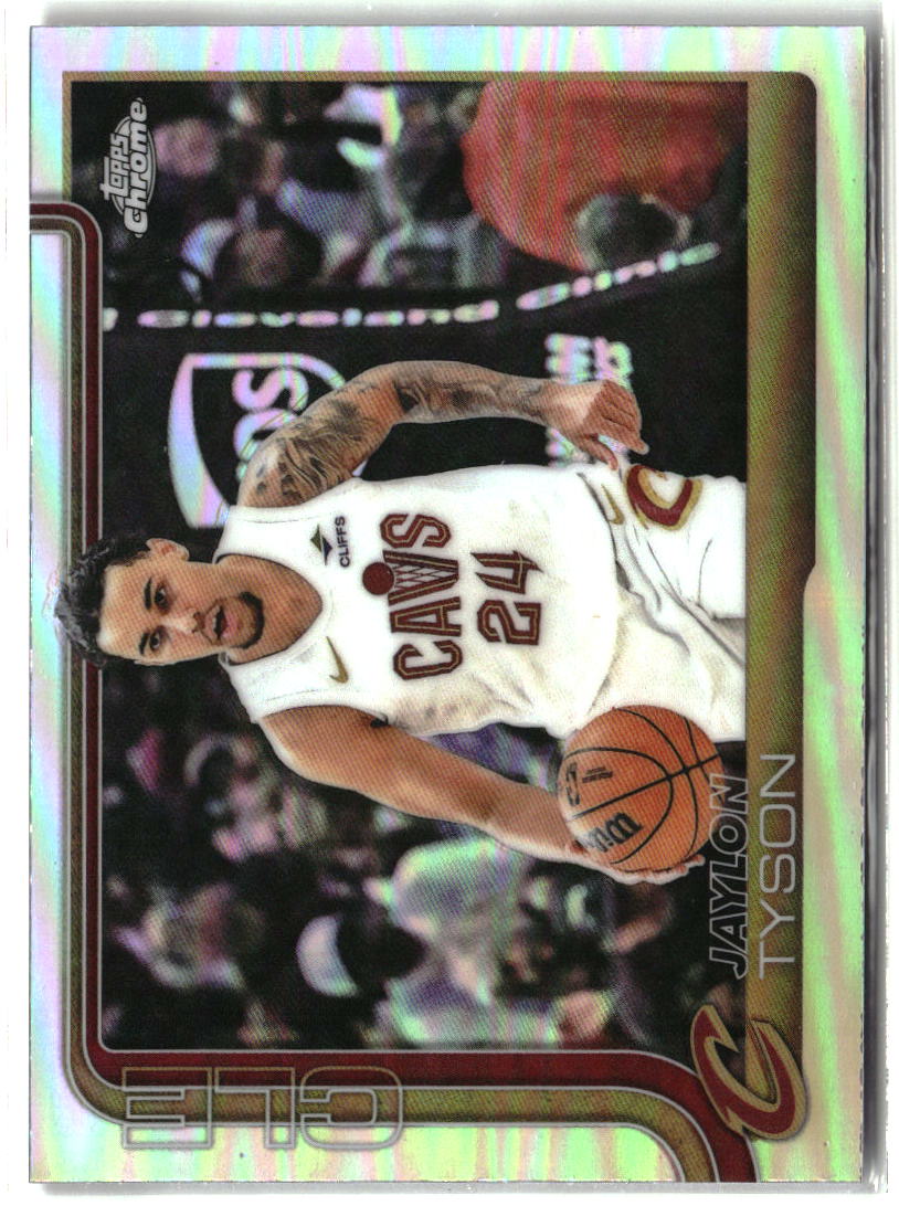 Jaylon Tyson 2025-26 Topps Chrome Refractor #50
