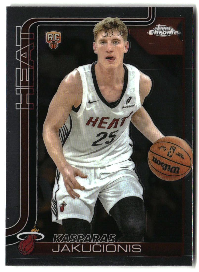 Kasparas Jakučionis 2025-26 Topps Chrome #270