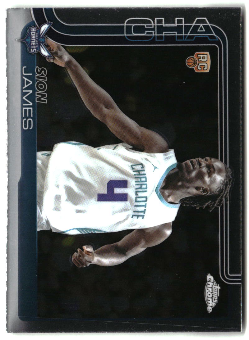 Sion James 2025-26 Topps Chrome #283