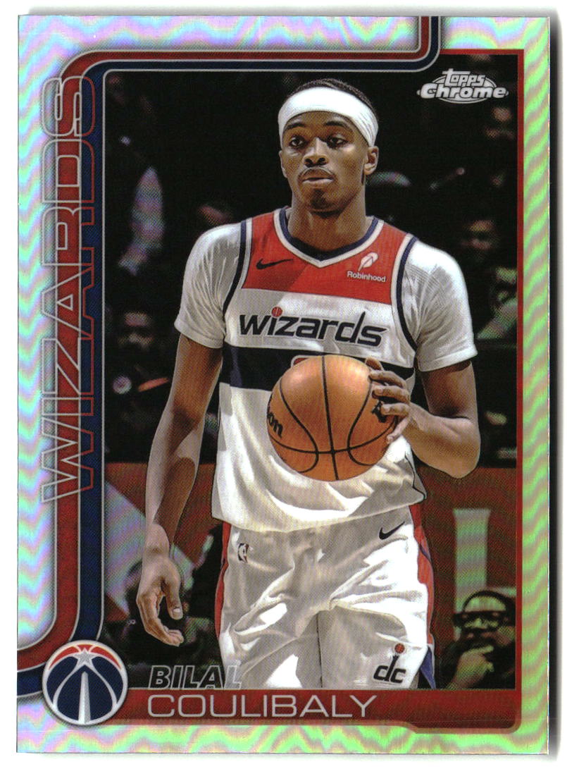 Bilal Coulibaly 2025-26 Topps Chrome Refractor #208