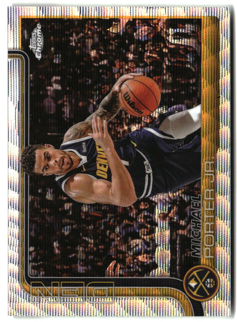 Michael Porter Jr. 2025-26 Topps Chrome Wave Refractor #31