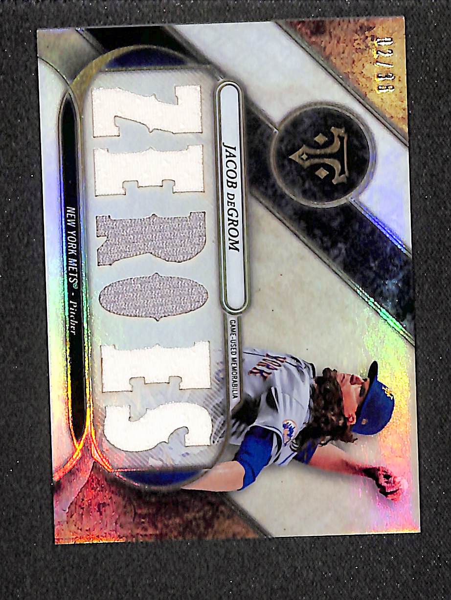 Jacob deGrom 2017 Topps Triple Threads Triple Threads Relics #TTR-JE1 #/36