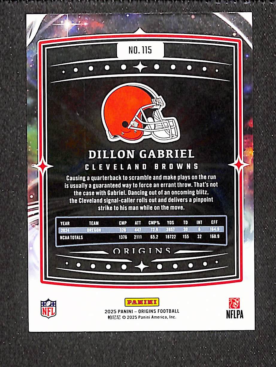 Dillon Gabriel 2025 Panini Origins #115