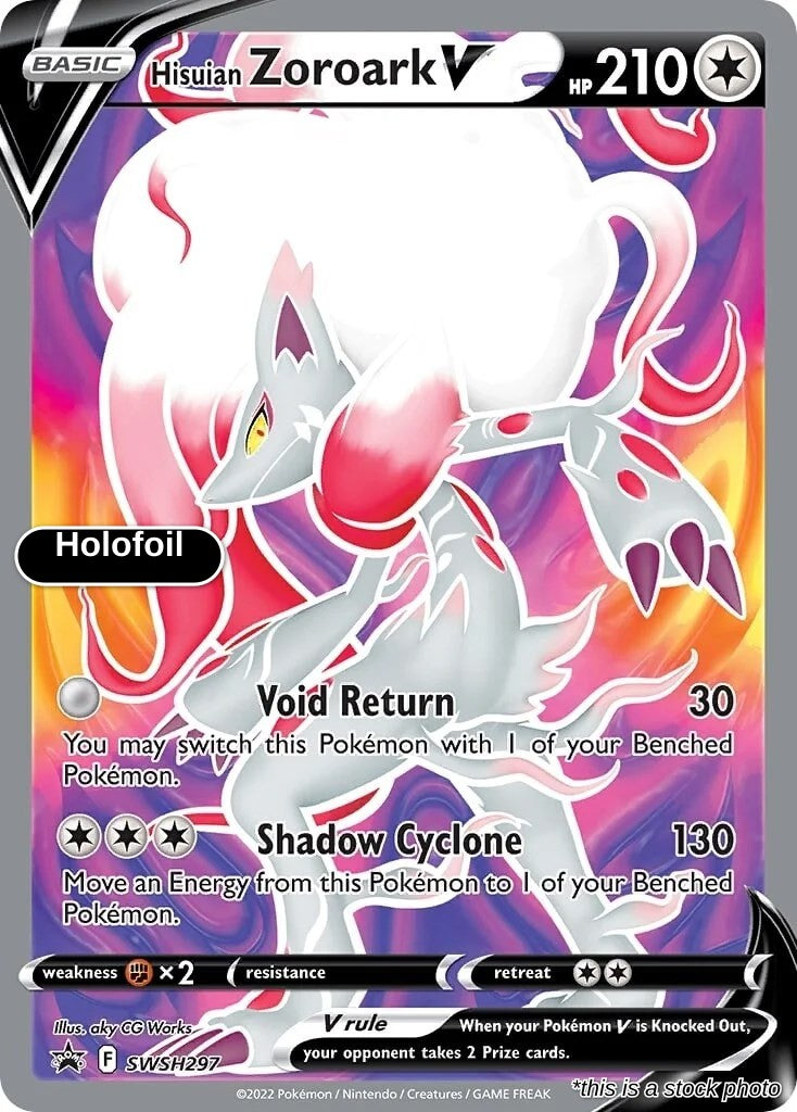 Hisuian Zoroark V - SWSH297