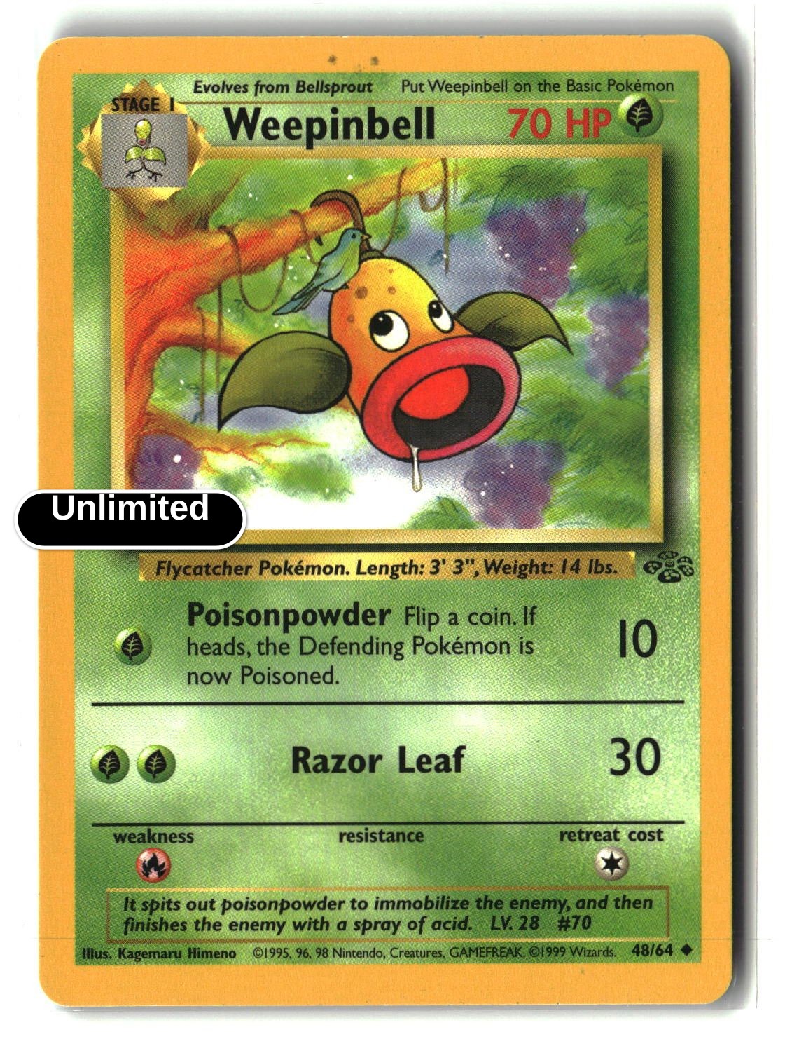 Weepinbell