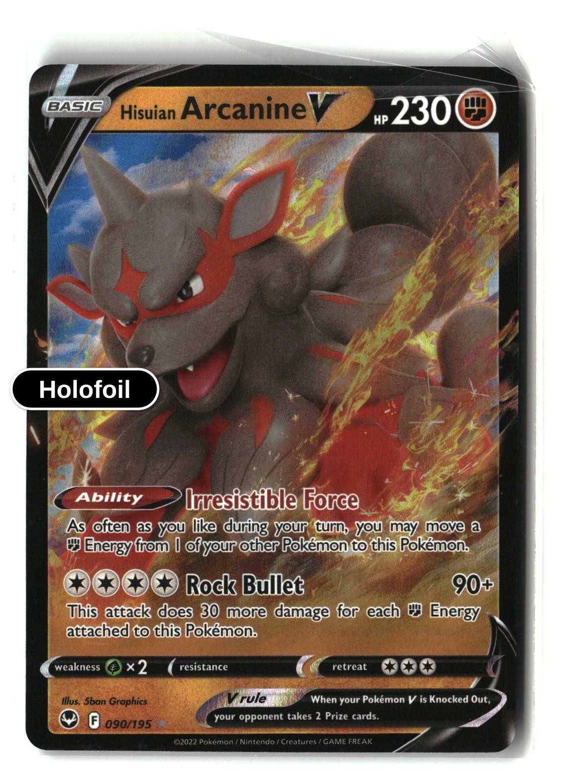 Hisuian Arcanine V