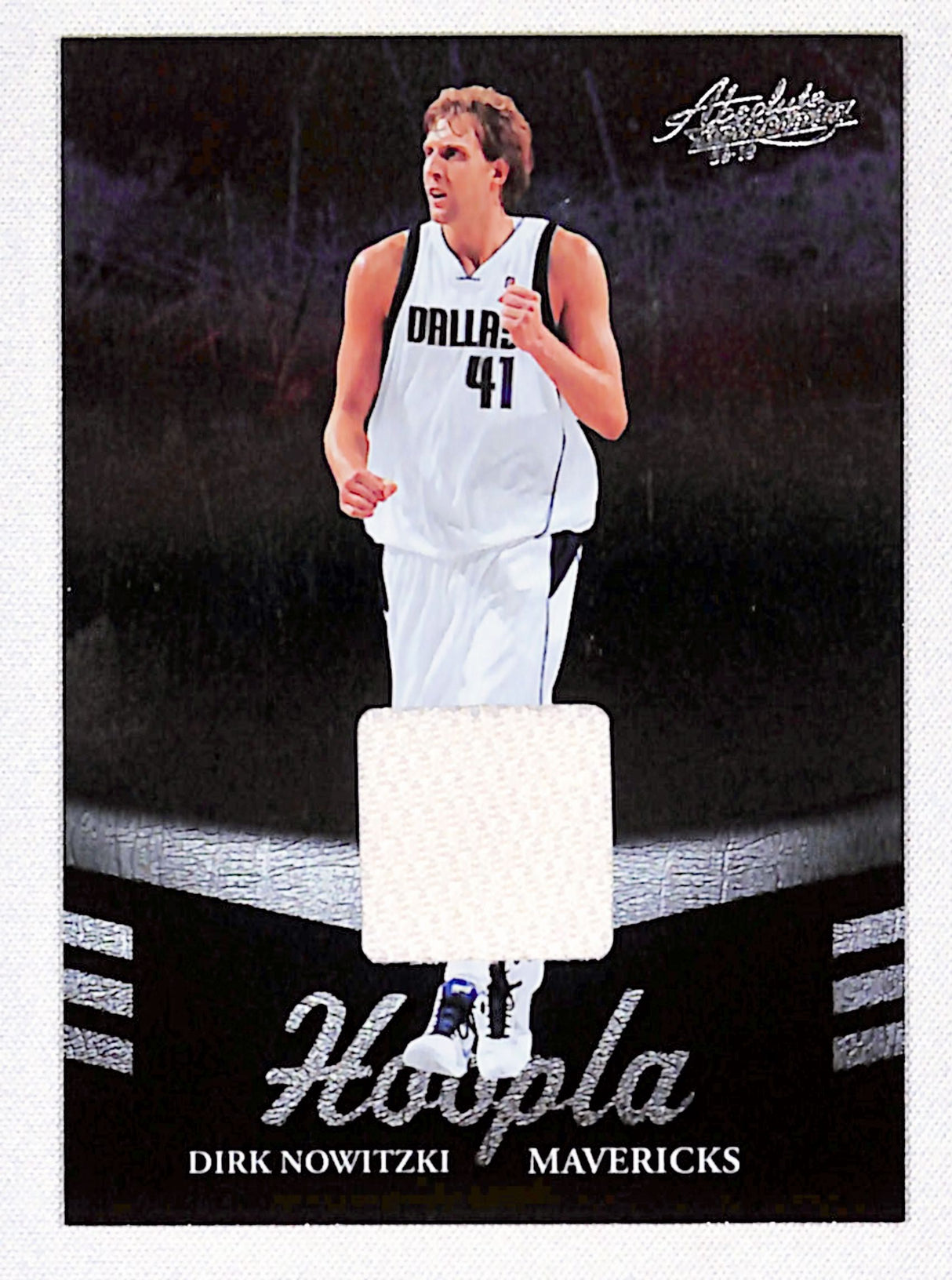 Dirk Nowitzki 2009-10 Absolute Memorabilia Marks of Fame Materials #7 #/100