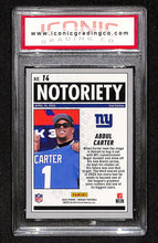 Load image into Gallery viewer, Abdul Carter 2025 Panini Mosaic Notoriety Mosaic #14 Other 10