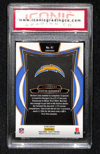 Load image into Gallery viewer, Justin Herbert 2024 Panini Select Red & Yellow Prizm Shock #41 Other 10