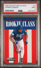 Load image into Gallery viewer, Johnny Damon 1996 Collector's Choice #10 PSA 9