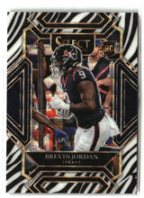 Load image into Gallery viewer, Brevin Jordan 2021 Panini Select Zebra Prizm #294