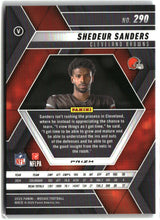 Load image into Gallery viewer, Shedeur Sanders 2025 Panini Mosaic Blue Scope #290