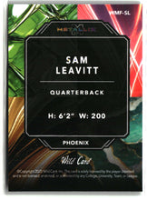 Load image into Gallery viewer, Sam Leavitt 2025 Wild Card Metallix ProLook Promo WildFractal #WMF-SL #/1