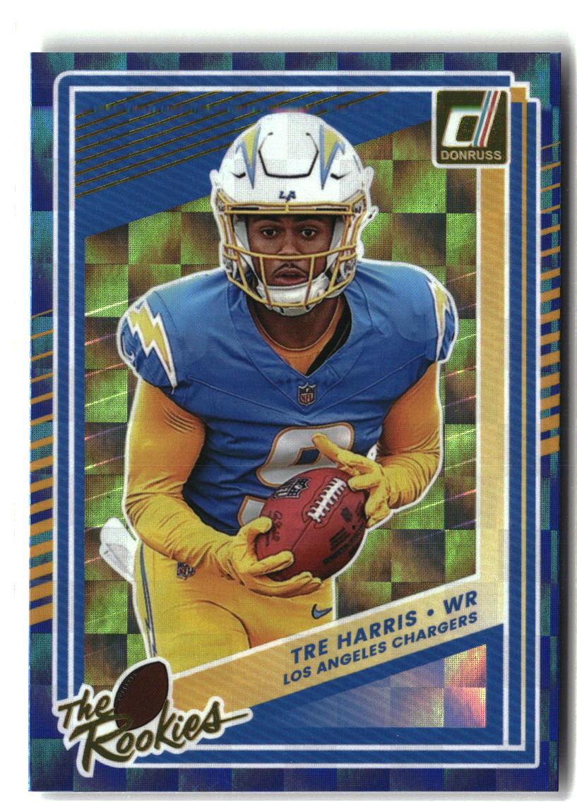 Tre Harris 2025 Donruss The Rookies #29