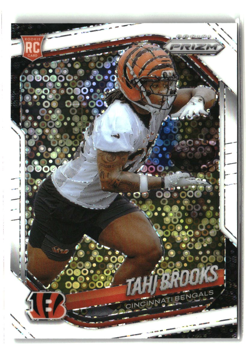 Tahj Brooks 2025 Panini Prizm White Disco #335
