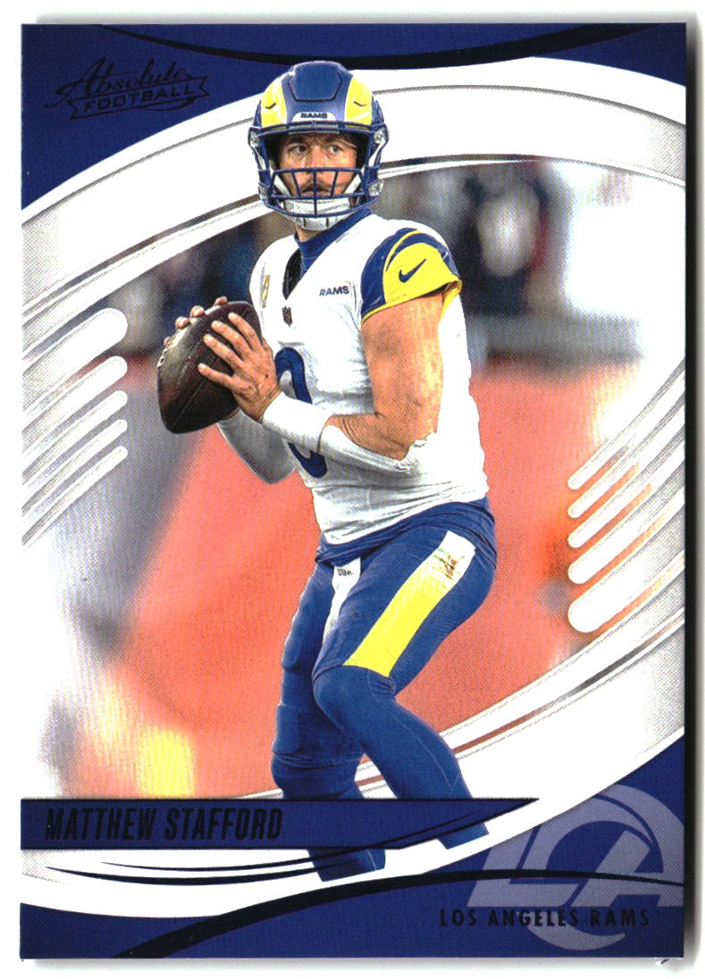 Matthew Stafford 2025 Panini Absolute Blue #42