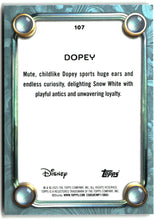 Load image into Gallery viewer, Dopey 2025 Topps Disney Wonder #107