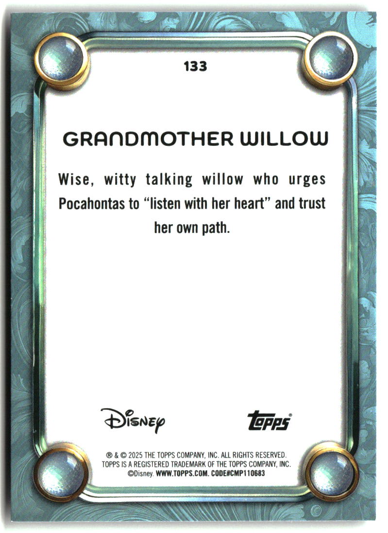 Grandmother Willow 2025 Topps Disney Wonder #133