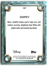 Load image into Gallery viewer, Dopey 2025 Topps Disney Wonder #107