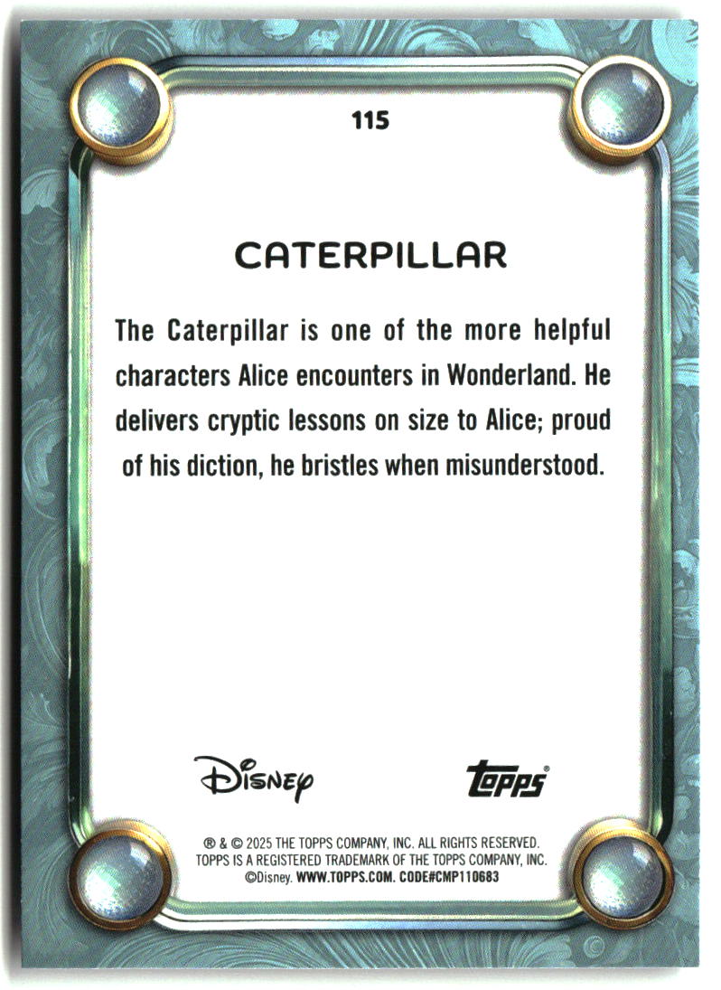 Caterpillar 2025 Topps Disney Wonder #115