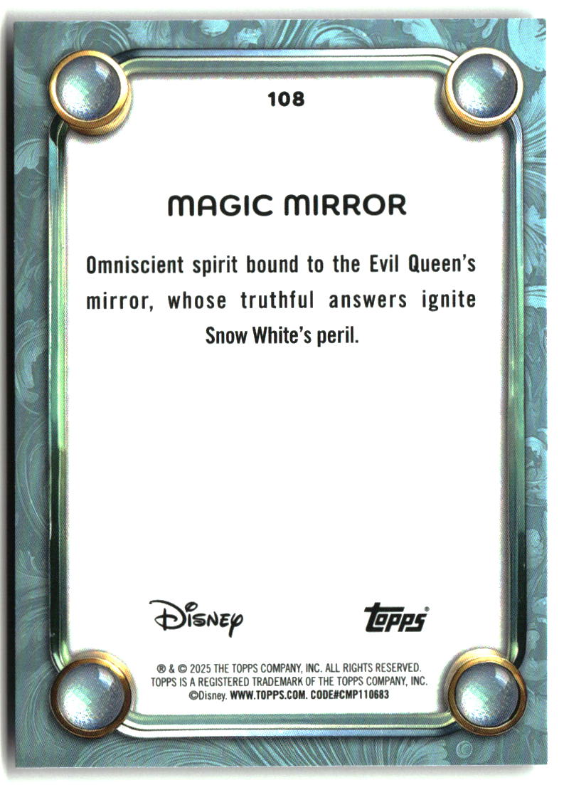 Magic Mirror 2025 Topps Disney Wonder #108
