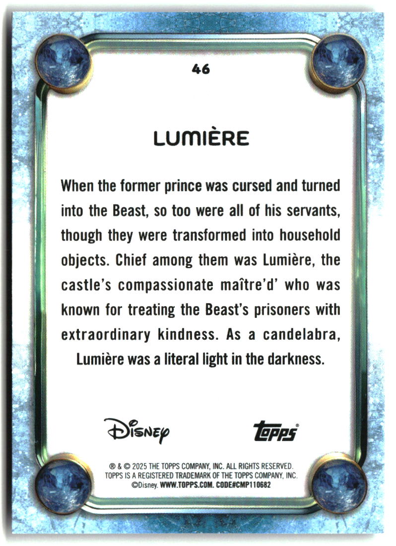 Lumière 2025 Topps Disney Wonder #46