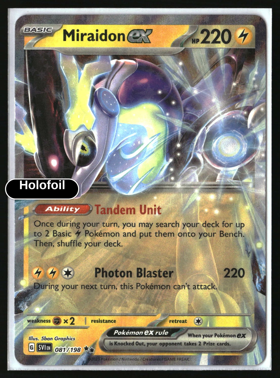 Miraidon ex - 081/198