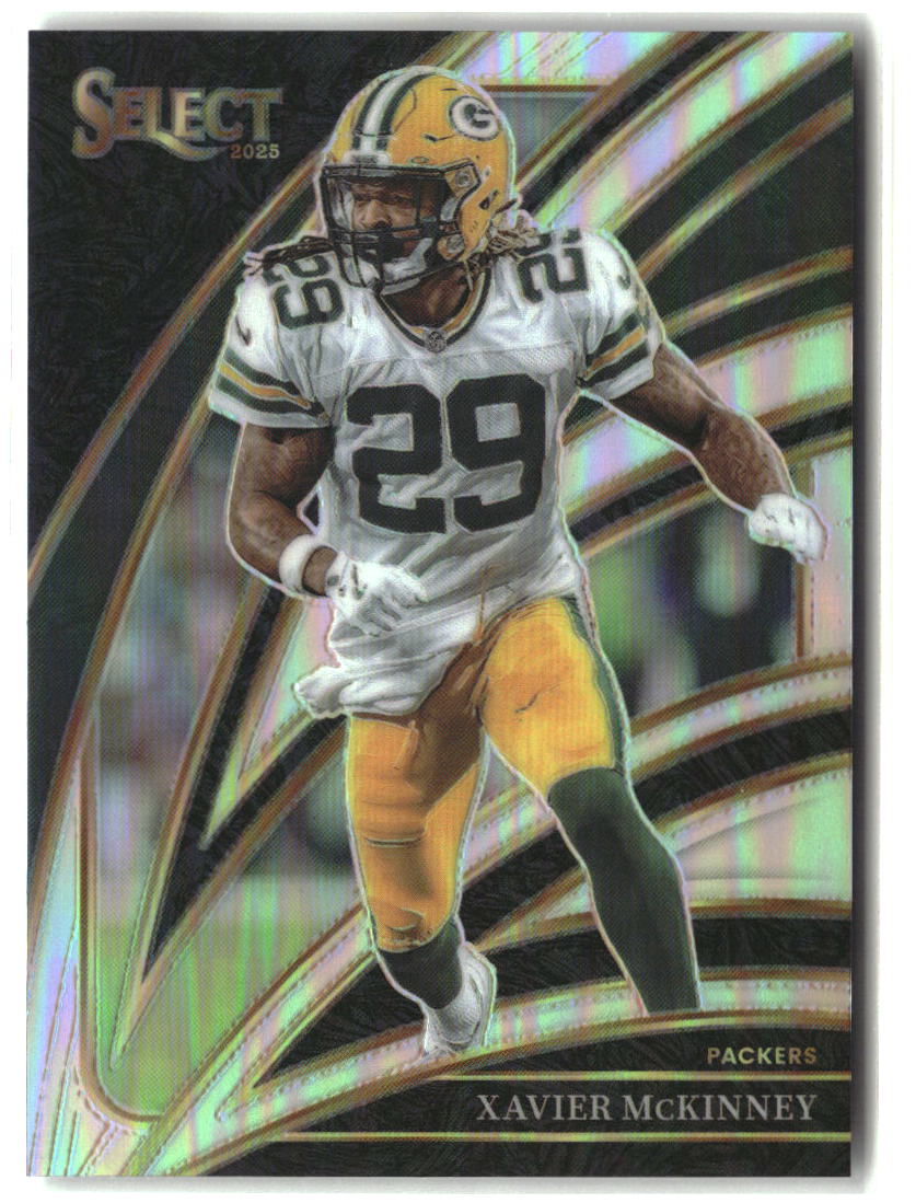 Xavier McKinney 2025 Panini Select Silver Prizm #266