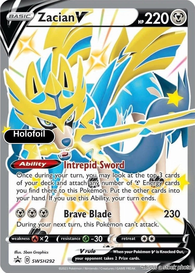 Zacian V (Shiny) - SWSH292