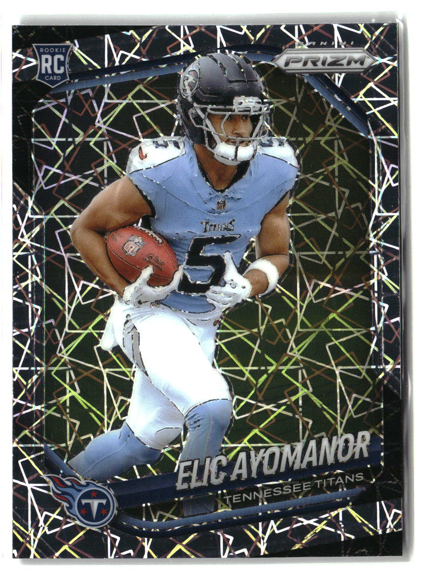 Elic Ayomanor 2025 Panini Prizm Lazer #321