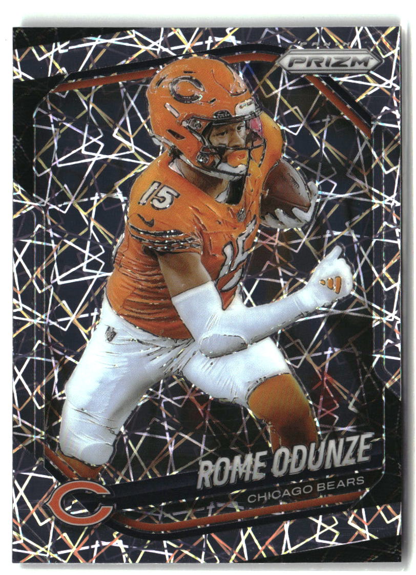 Rome Odunze 2025 Panini Prizm Lazer #8