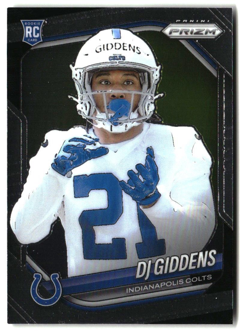 DJ Giddens 2025 Panini Prizm #383