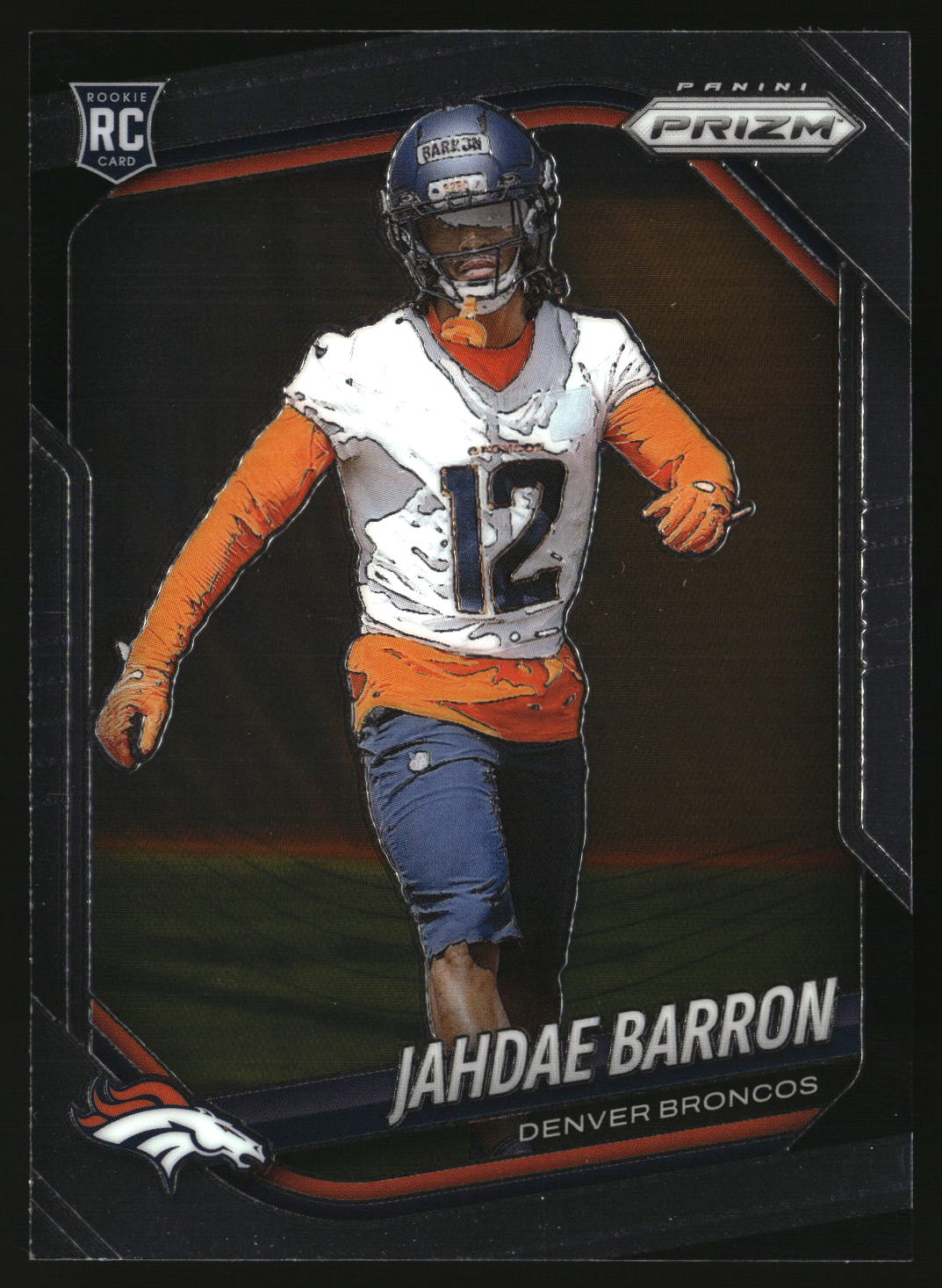 Jahdae Barron 2025 Panini Prizm #350
