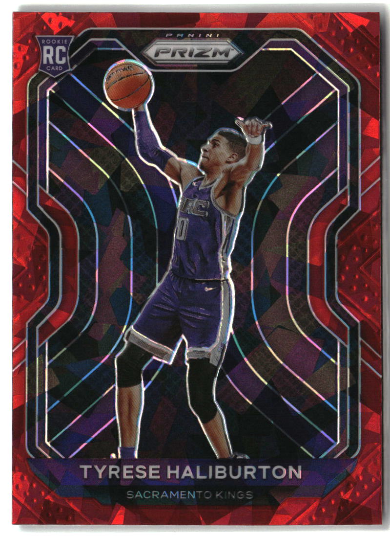 Tyrese Haliburton 2020-21 Panini Prizm Red Ice Prizms #262