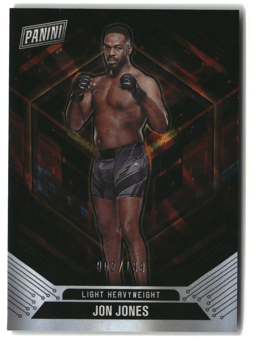 Jon Jones 2025 Panini Cyber Monday #38 #/199