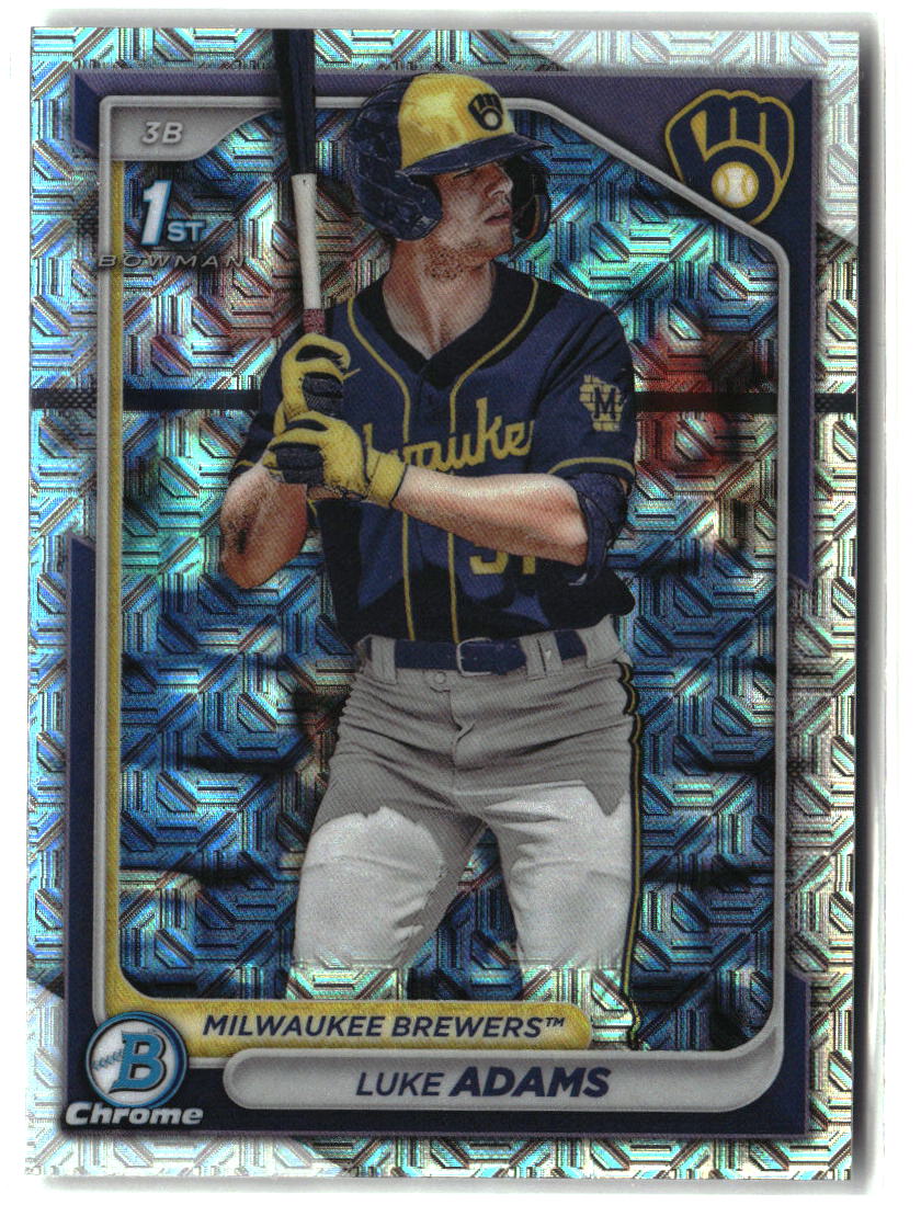 Luke Adams 2024 Bowman Chrome Prospects Mojo Refractors #BCP-50