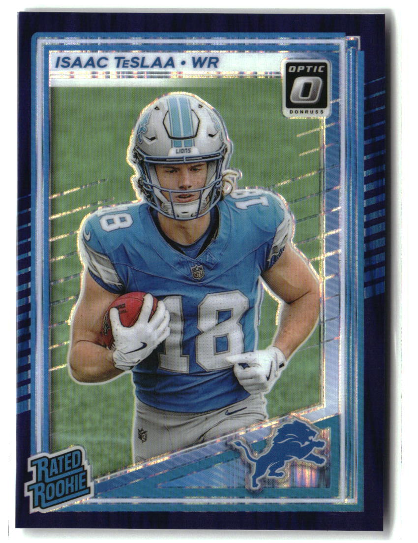 Isaac TeSlaa 2025 Donruss Optic Purple Shock #219