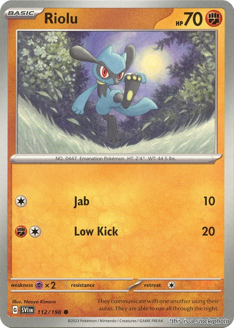 Riolu - 112/198