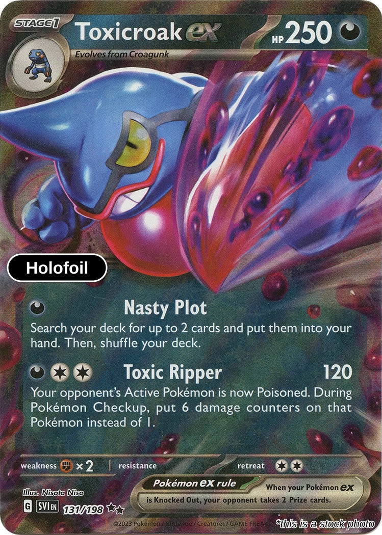 Toxicroak ex - 131/198