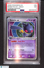 Load image into Gallery viewer, Banette EX 2006 Pokemon EX Legend Maker #85 Legend Maker Holo PSA 7
