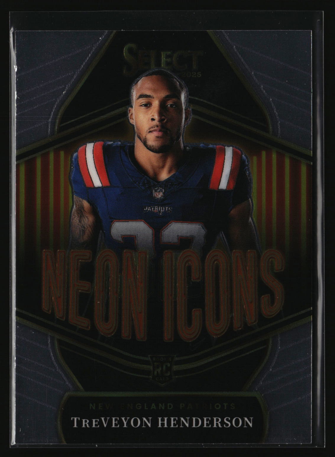TreVeyon Henderson 2025 Panini Select Neon Icons #16