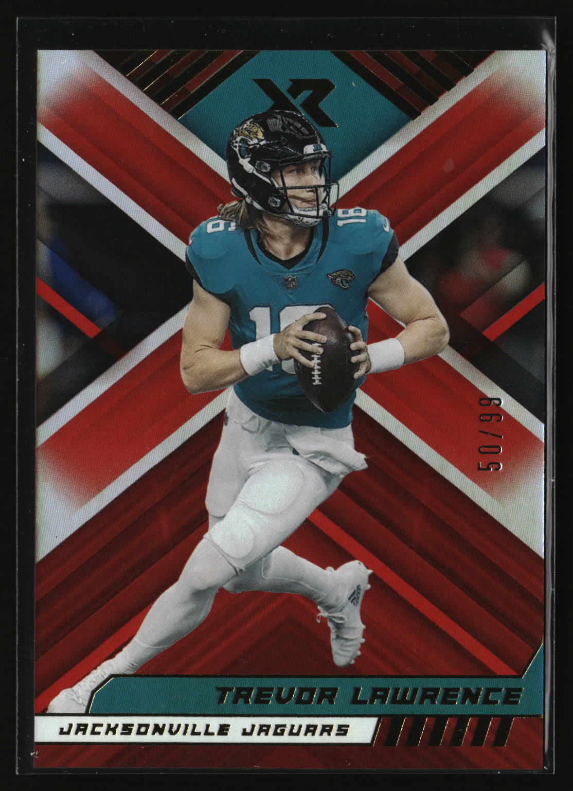 Trevor Lawrence 2022 Panini XR Orange #33 #/99
